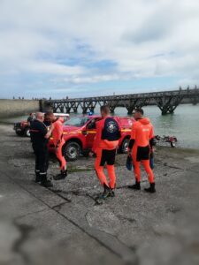 Les pompiers en plongée - nouvion 80